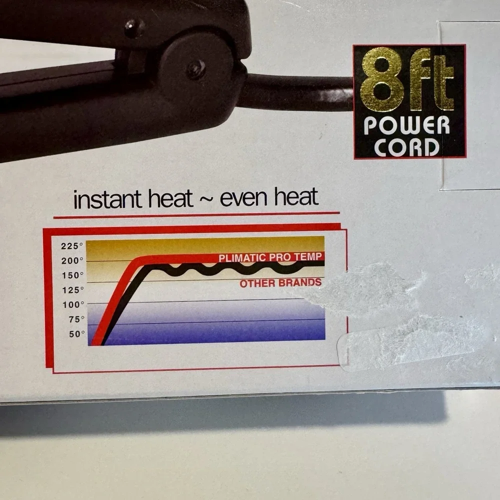 ConairPro‎ Plimatic Instant Heat Dual Thermal Boost Straightener Flat Iron
